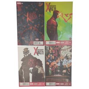Uncanny X-Men Lot 4 Comic Run 26-29 2014 Marvel Cyclops Magneto Spider-Man